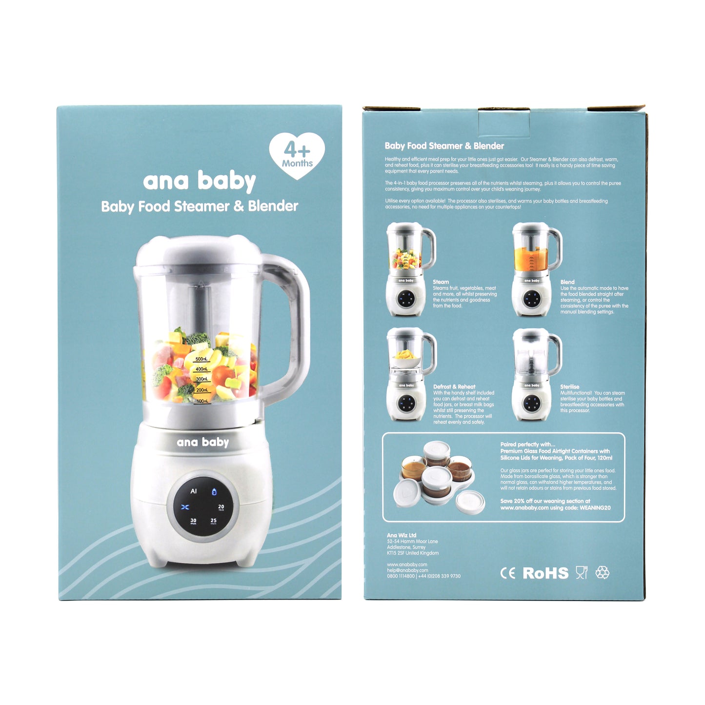 Baby Food Steamer & Blender