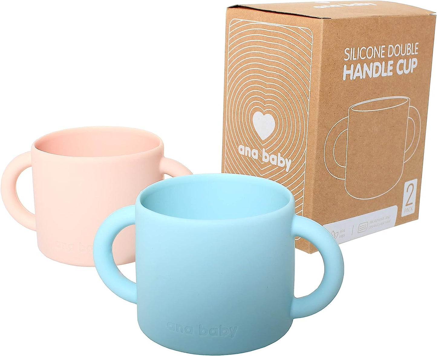 Silicone Cups (Pack of 2) ana baby