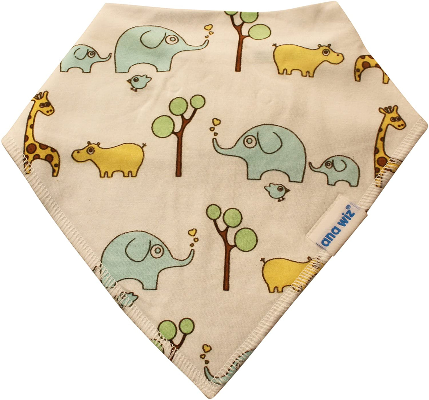Baby Bandana Bibs (Pack of 5) Baby Bandana Bibs Ana Wiz