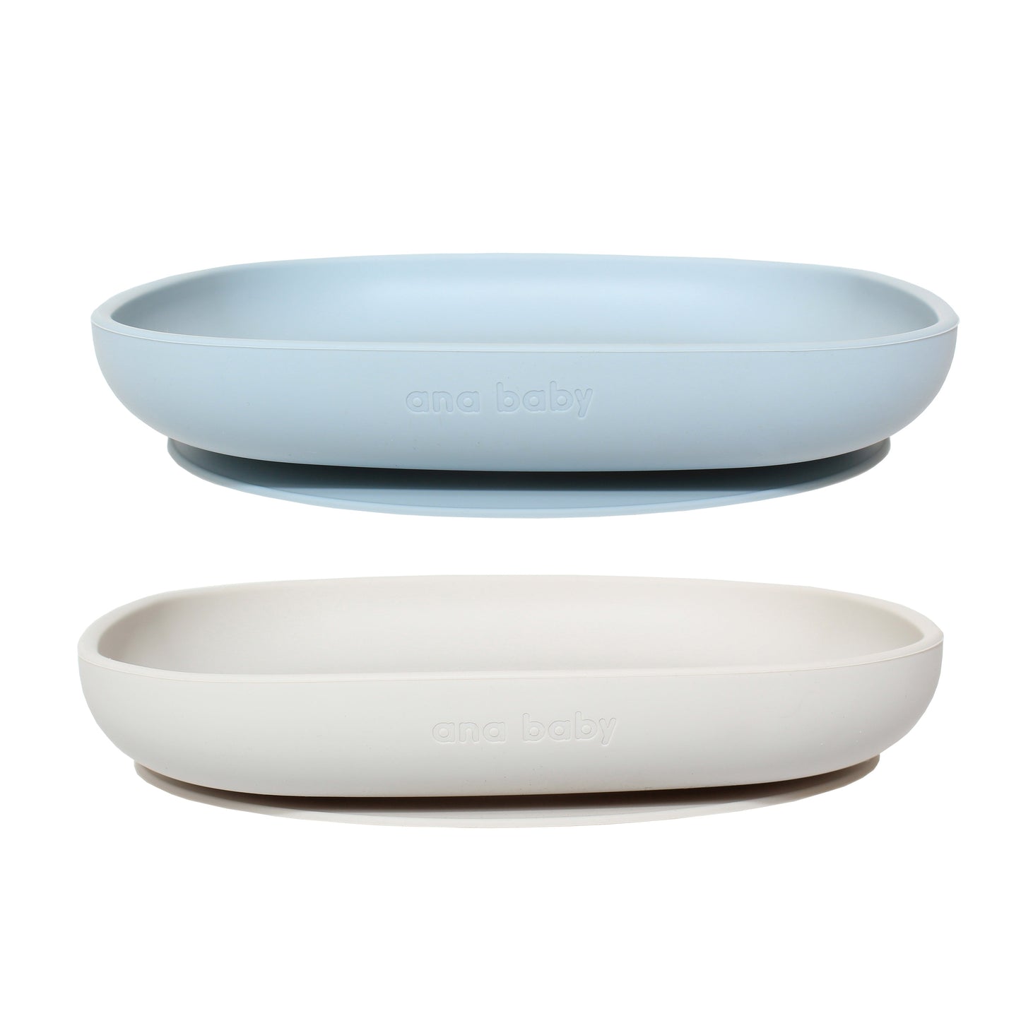 Silicone Suction Plates (Pack of 2) ana baby