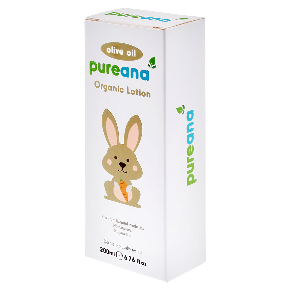 Pureana Organic Lotion Olive Oil 200ml Baby Health Pureana