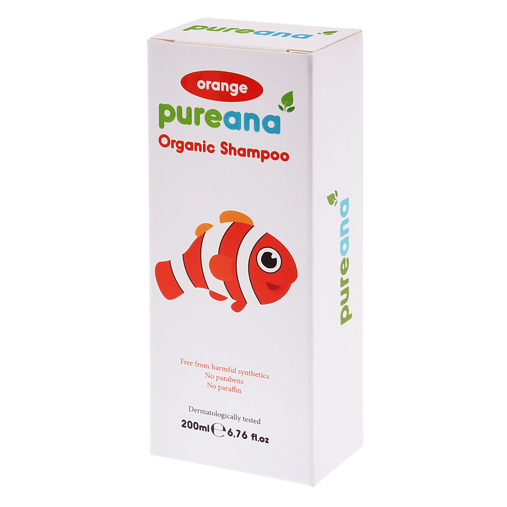 Pureana Organic Shampoo Orange 200ml Baby Health Pureana