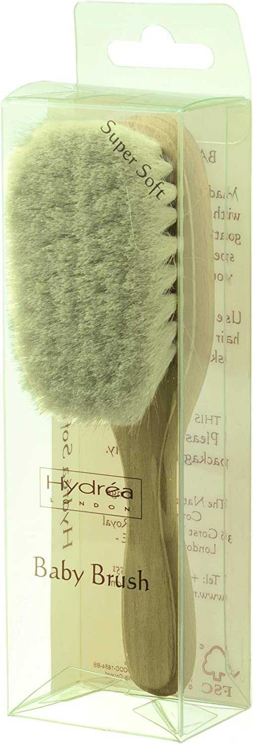 Hydrea Wooden Baby Brush With Soft Goats Hair Bristles Baby Health Ana Wiz   