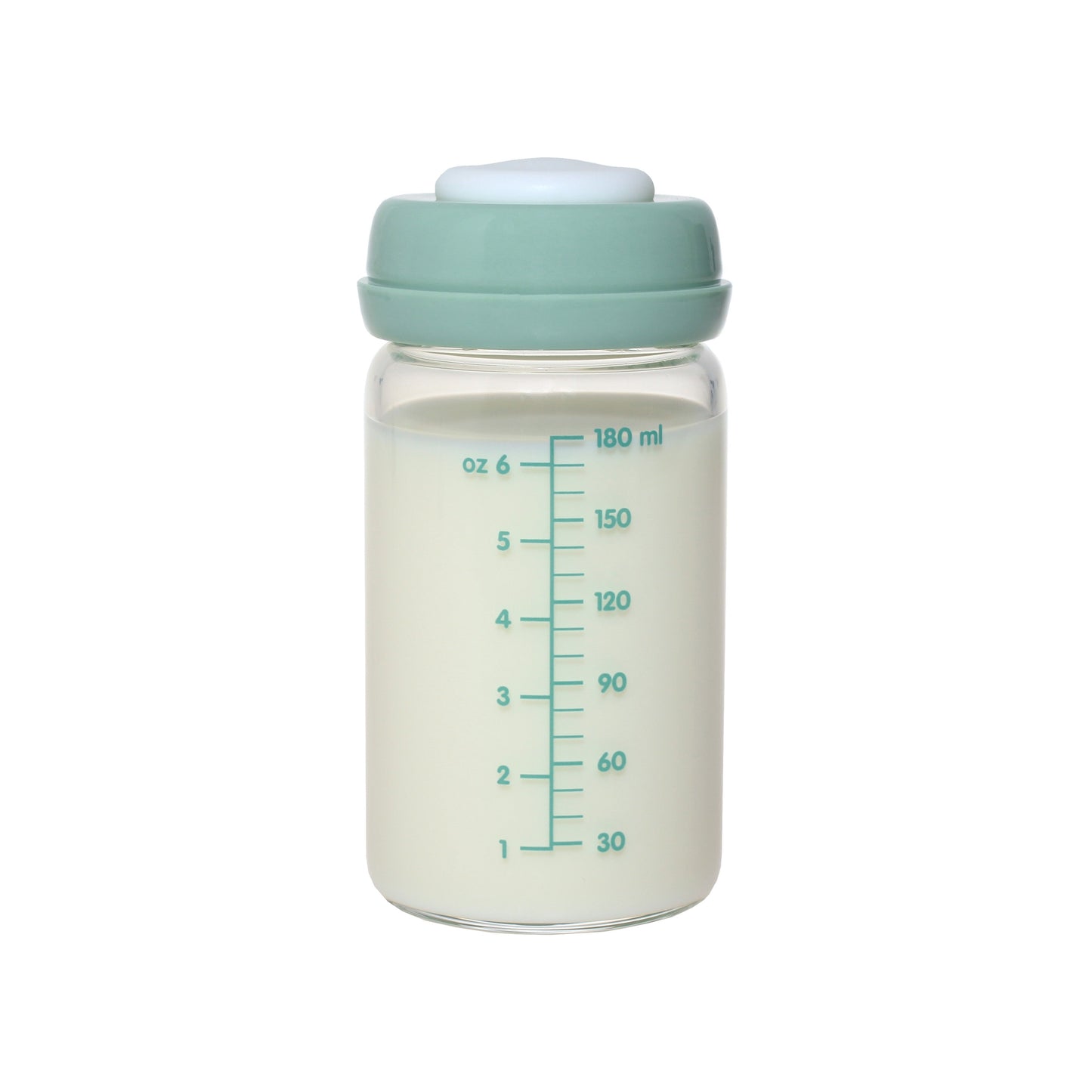 Glass Breastmilk Storage Bottles, Pack of Four, 180ml